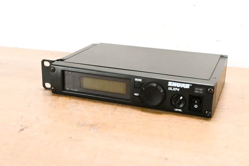 Shure ULXP4 Wireless Receiver - G3 Band: 470-506 MHz (NO POWER SUPPLY) CG013F3 image 1