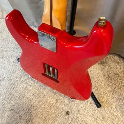 Fender Squier Stratocaster 1992 Torino Red CN series made in Korea -  Rare Vintage Collector image 7