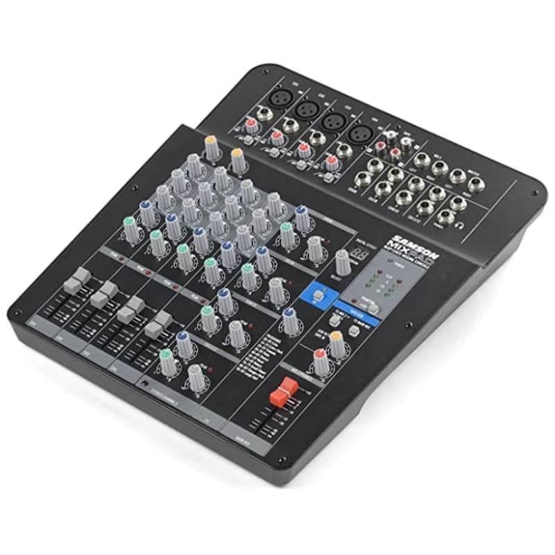Samson Mixpad MXP124FX Compact, 12-Channel Analog Stereo Mixer with Effects a... image 1