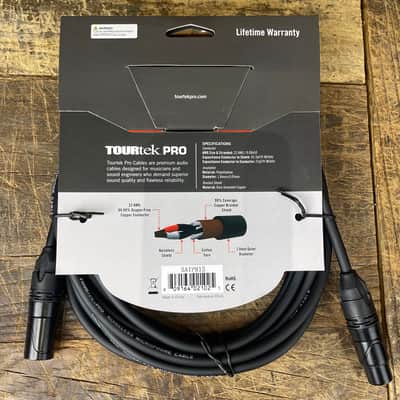 TourTekPro (4-pack) TPM15 15' XLR-XLR Microphone image 3