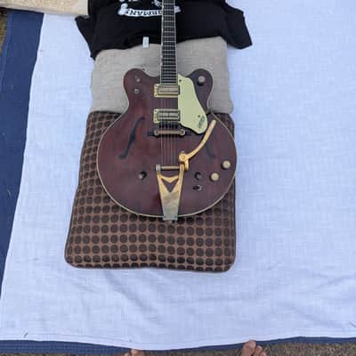 Gretsch 6122 Chet Atkins Country Gentleman 1964 - 1970 - Walnut Brown image 8