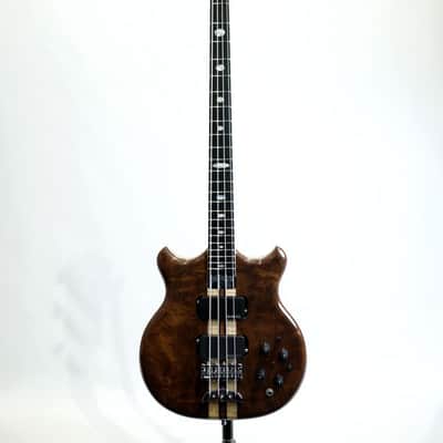ALEMBIC SCSB4 Stanley Clarke Signature Deluxe Black Walnut Top & Purple LED 2016 image 5