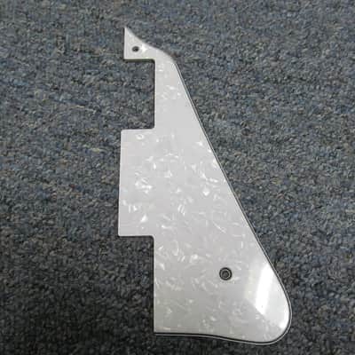 Unbranded White Pearloid black/white Guitar LP Style Pickguard *FREE SHIPPING image 1