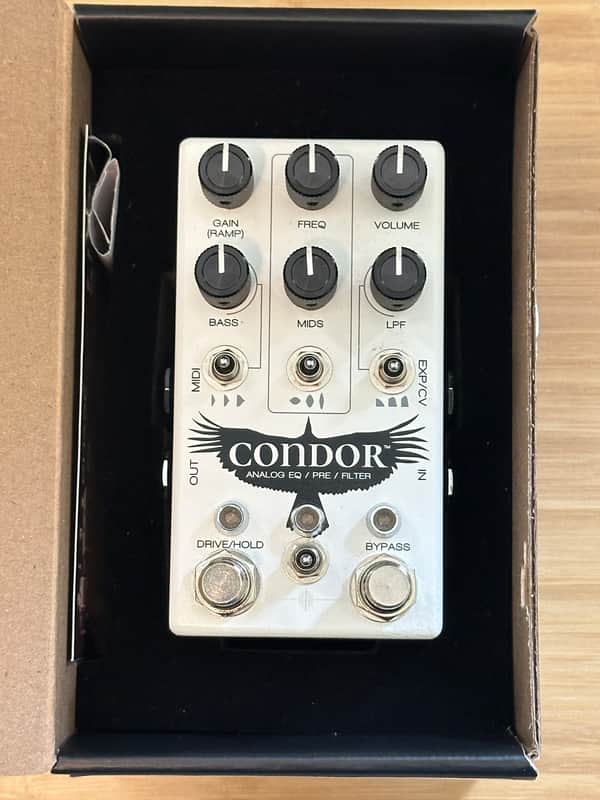 Chase Bliss Audio Condor Analog EQ/Pre/Filter 2017 - 2018 - White/Black image 1