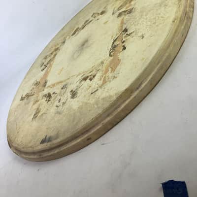 Leedy & Ludwig 22" Calf Skin Batter/Resonant Bass Drum Head Vintage 50s USA Kick image 2