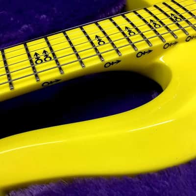 Schecter Diamond Series Prince Cloud Guitar Yellow *Factory Stock *Worldwide FREE S/H image 4