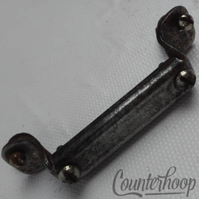 *Gretsch Nickel Snare Drum Butt Plate 2 5/8" Wire Guides Vintage Marching Parade image 1