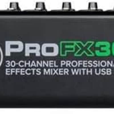 Mackie ProFX30v3 30-Channel Professional Analog Mixer with USB, Onyx Mic Preamps and GigFX Effects Engine image 6