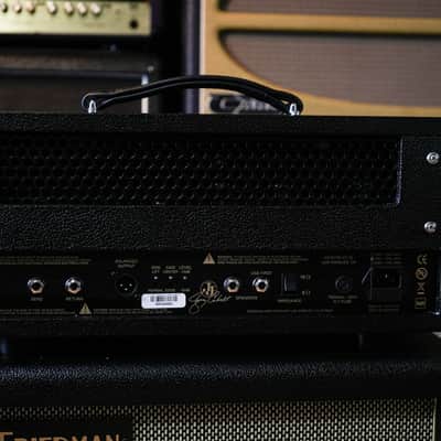 Friedman JJ-Junior Jerry Cantrell Signature 2-Channel 20-Watt Guitar Amp Head 2019 - Present Black (230v, not 110v) image 4