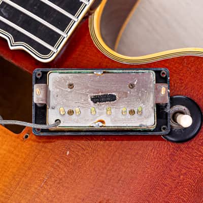 1970 Gibson Super 400 CES Vintage Archtop Electric Guitar Sunburst w/ T Tops, 1 11/16" Nut image 17