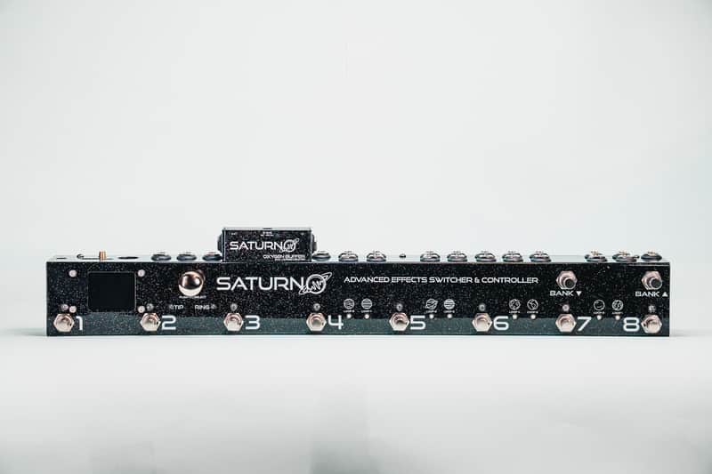 Saturn Pedals - Titan - Advanced Effects Switcher & Controller + Oxygen Buffer - Galactic Black image 1