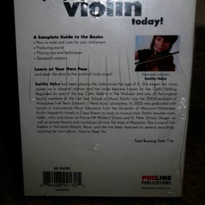play violin today sealed instructional dvd - kids adults educational music pop blues jazz classical image 2