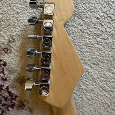 Left Handed Fender 40th Anniversary American Standard Stratocaster with Rosewood Fretboard 1994 - Black image 9