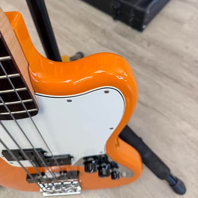 2017 Fender Player Jaguar Bass Capri Orange image 7