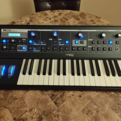 Moog Little Phatty Stage II Limited Edition Blue Light w/ Synth Cloud Dream Theater ELP Rush Soundset