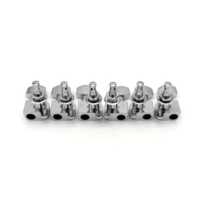 Schaller M6 3x3 Tuners Chrome 1970s 1980s image 2