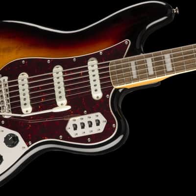 Fender Squier Classic Vibe Bass VI 3-Colour Sunburst 6-String Bass Guitar image 3