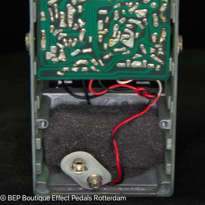 Ibanez TS-9 Tube Screamer 1982 Japan s/n 179100 Black Label with Texas Instruments RC4558P op amp, The Edge U2 image 10