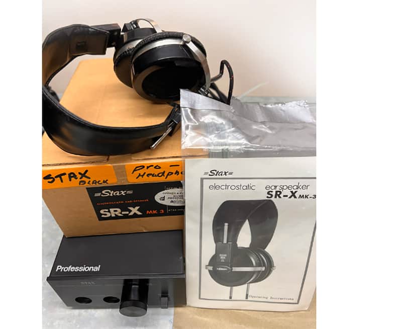 Stax Srx MK3 Pro Headphones With Srm-1/Mk-2 Amplifier