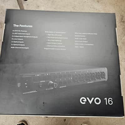 AUDIENT EVO 16 USB Audio Interface w/ 8 Mic Preamps (QTY: 1) - VERY NICE image 15