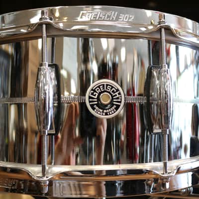 Gretsch Brooklyn 6.5x14 Chrome Over Brass Snare Drum - Open Box image 1