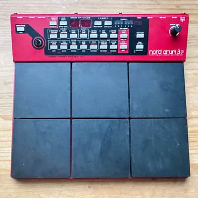Nord Drum 3P 6-Channel Modeling Percussion Synthesizer 2016 - Present - Red image 2