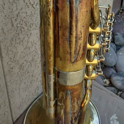 B&S "Sonora" BBb 4 Rotary Valve Tuba image 15