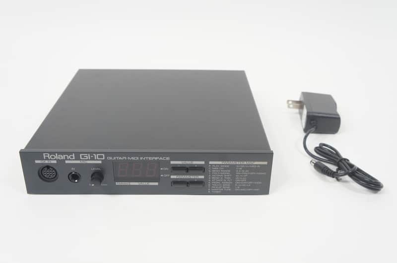 Roland GI-10 Guitar MIDI Interface MIDI Converter w/ 100-240V PSU image 1