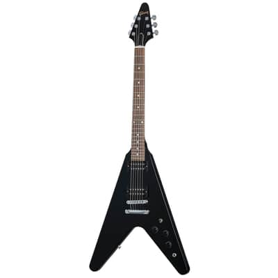 Gibson '80s Flying V Guitar w/ Gibson Hardshell Case - Ebony image 3
