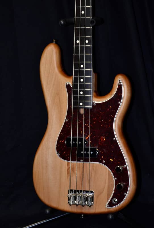 Alleva-Coppolo KBP4 Hippy Dippy Trippy Natural Finish CNL Fingerboard W/ Pro-Tec Bag image 1
