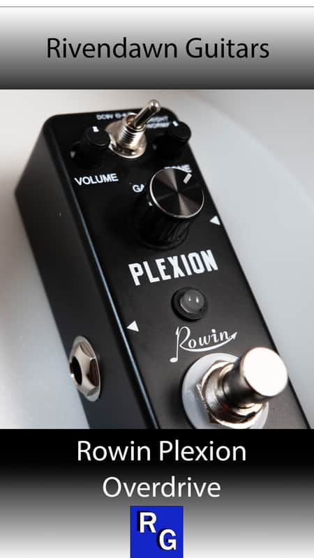 Rowin LEF-324 Plexion Distortion 2010s - Black image 1