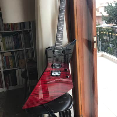 Chapman Explorer - Ghost Fret Black Blood Standard V2 2019 - Black Blood image 14