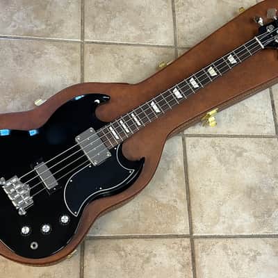 2024 Gibson USA SG Standard Bass Ebony image 2