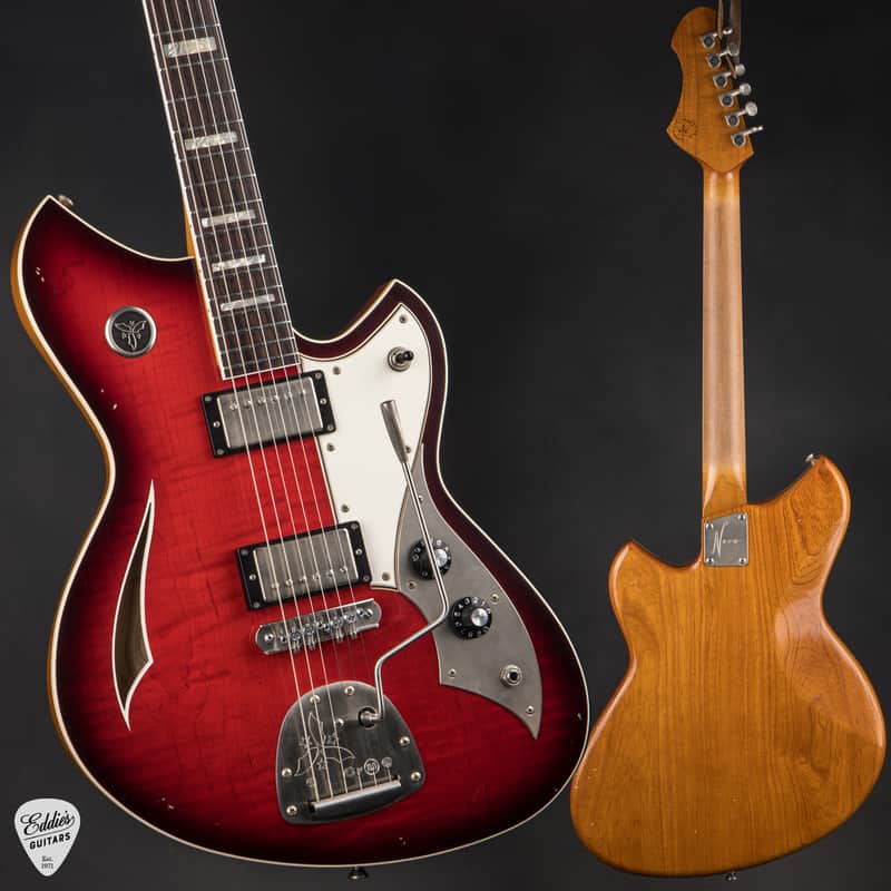Novo Maple Top Miris JHH Dealer LTD - Harmony Burst w/ Amber Back & Sides #261166 image 1