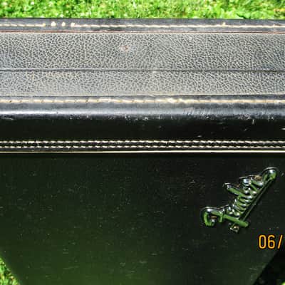 Fender  Stratocaster Telecaster Guitar Case, 1967-1971, Black, Logo image 9