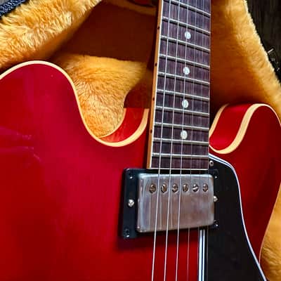 2025 Gibson Custom 1961 ES-335 Reissue Sixties Cherry 7 lb 10 oz image 5