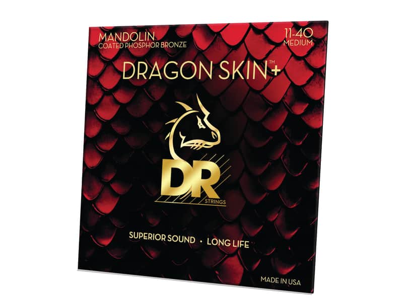 Dragon Skin+™ Phosphor Bronze Mandolin Strings 11-40 Medium image 1