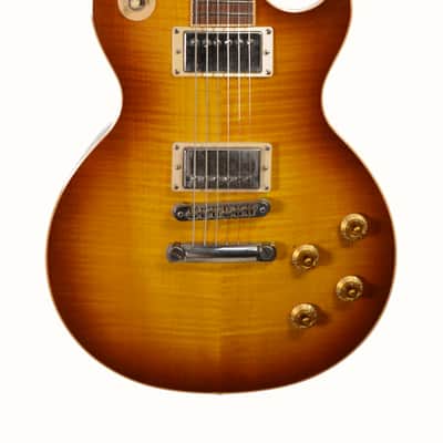 Gibson Les Paul Standard Plus Top 2005 Electric Guitar w/ OHSC – Used 2005 - Ice Tea Burst image 2