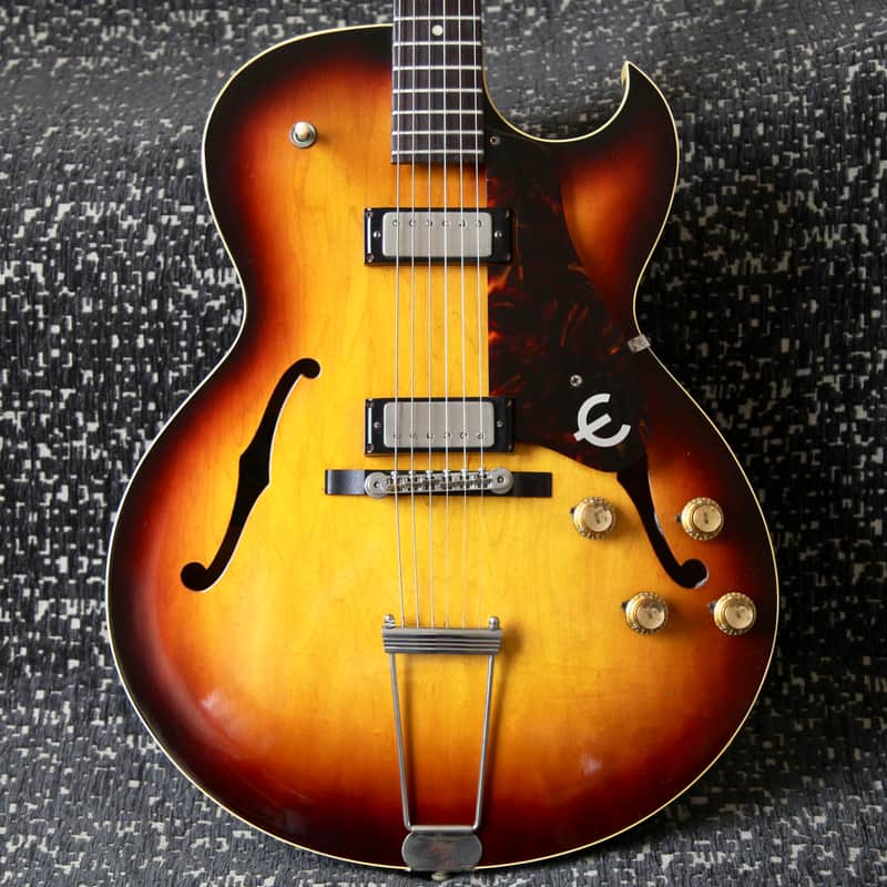 1960 – 1969 Epiphone Sorrento E452TD 2-Pickup Sunburst