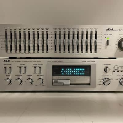 Akai EA-G80 Graphic Equalizer + AM-U04 Amplifier Set image 2