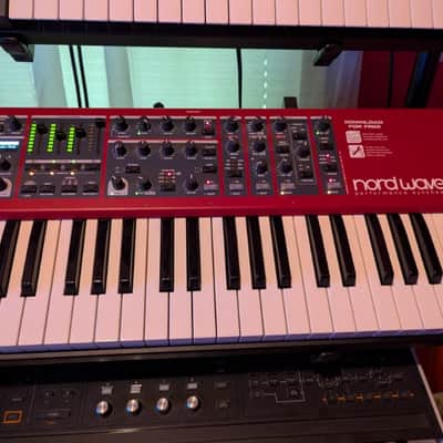 Nord Wave 2 61-Key 48-Voice Polyphonic Synthesizer 2013 - 2022 - Red image 1