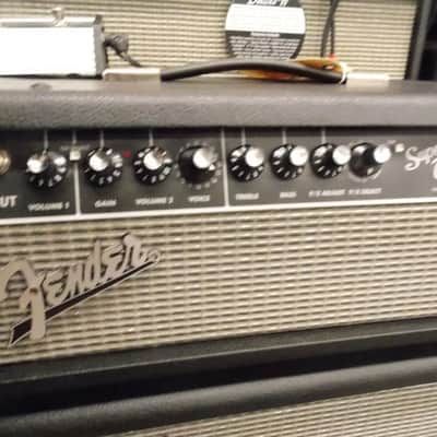 Fender Super Champ X2 Head and Cab W/ footswitch Black image 6