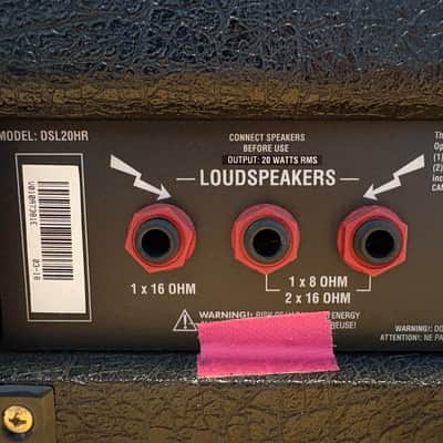 Marshall DSL20HR 2-Channel 20-Watt Guitar Amp Head 2018 - Present Black image 7