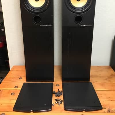 Vintage Wharfedale Diamond 8.3 Tower Speakers Two-Way Bi-Amplification Able Audiophile Hi-Fi Stereo image 9