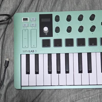 Arturia MiniLab MKIII 25-Key MIDI Controller 2022 - Present - Mint Green