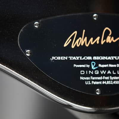 Dingwall JT3 JOHN TAYLOR 4-STRING RUPERT NEVE PREAMP 2026 - GLOSS STEALTH BLACK image 12