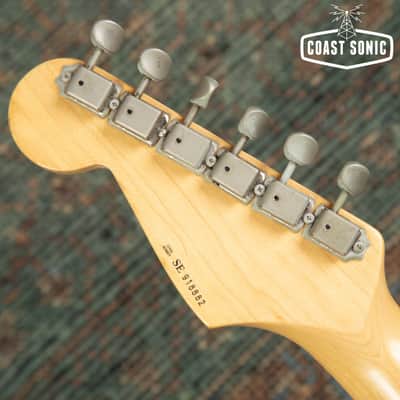 1993 Fender Eric Clapton Artist Series "Blackie" Stratocaster w/ Lace Sensors image 13