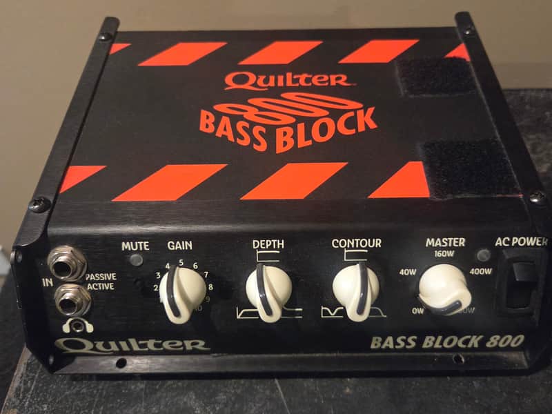 Quilter Bass Block 800 Ultralight 800-Watt Bass Amp Head 2010s - Black image 1