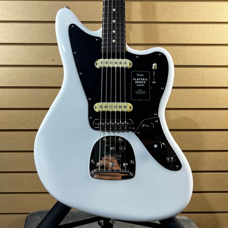 Fender Player II Jaguar Electric Guitar - Polar White & PLEK*D #472 image 1
