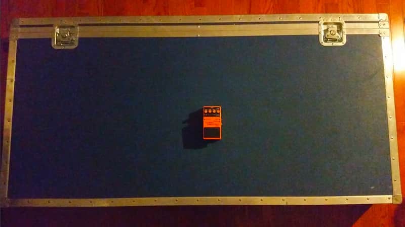 World's Largest Pedalboard Anvil Pedalboard Blue Massive! image 1